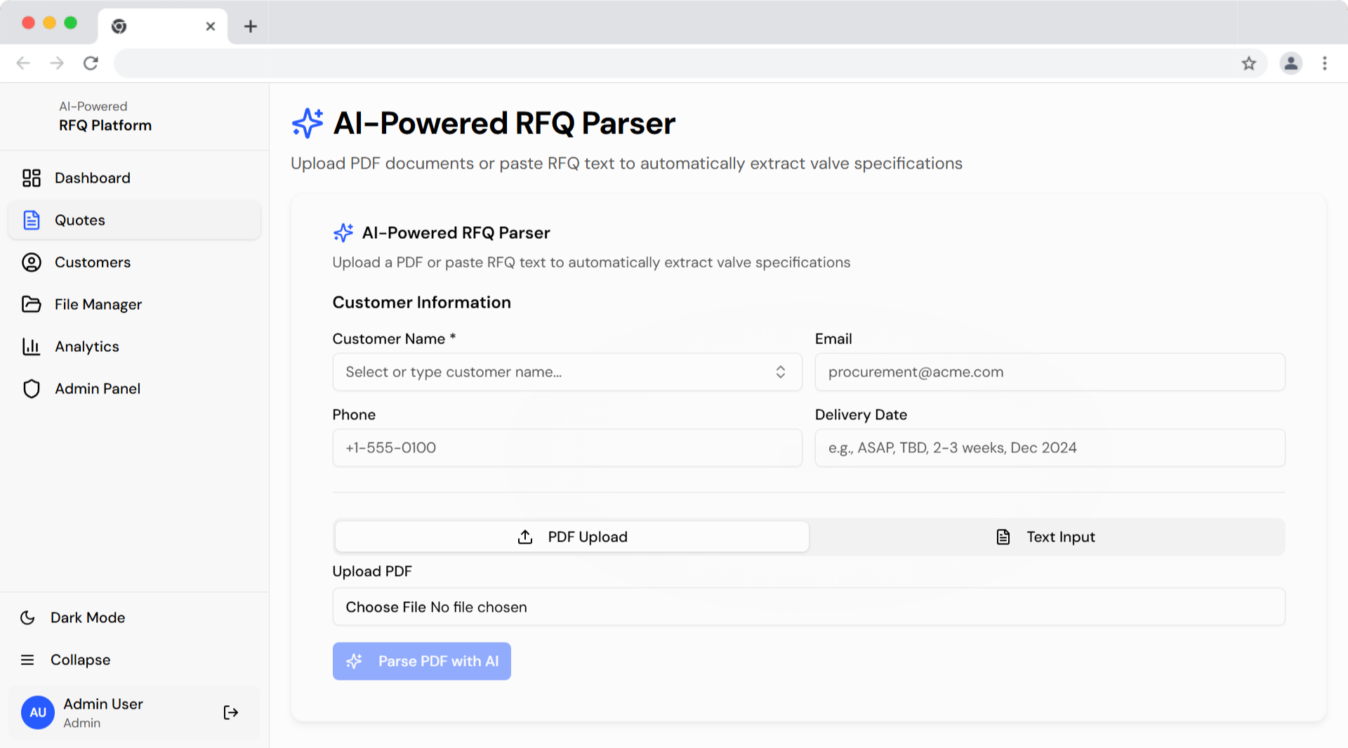 Smart Parsing